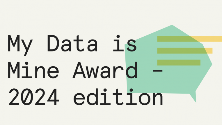 ‘My Data is Mine’ Award